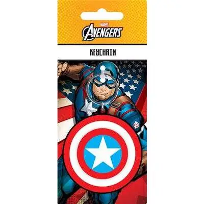 Porte-clés captain america shield spinner